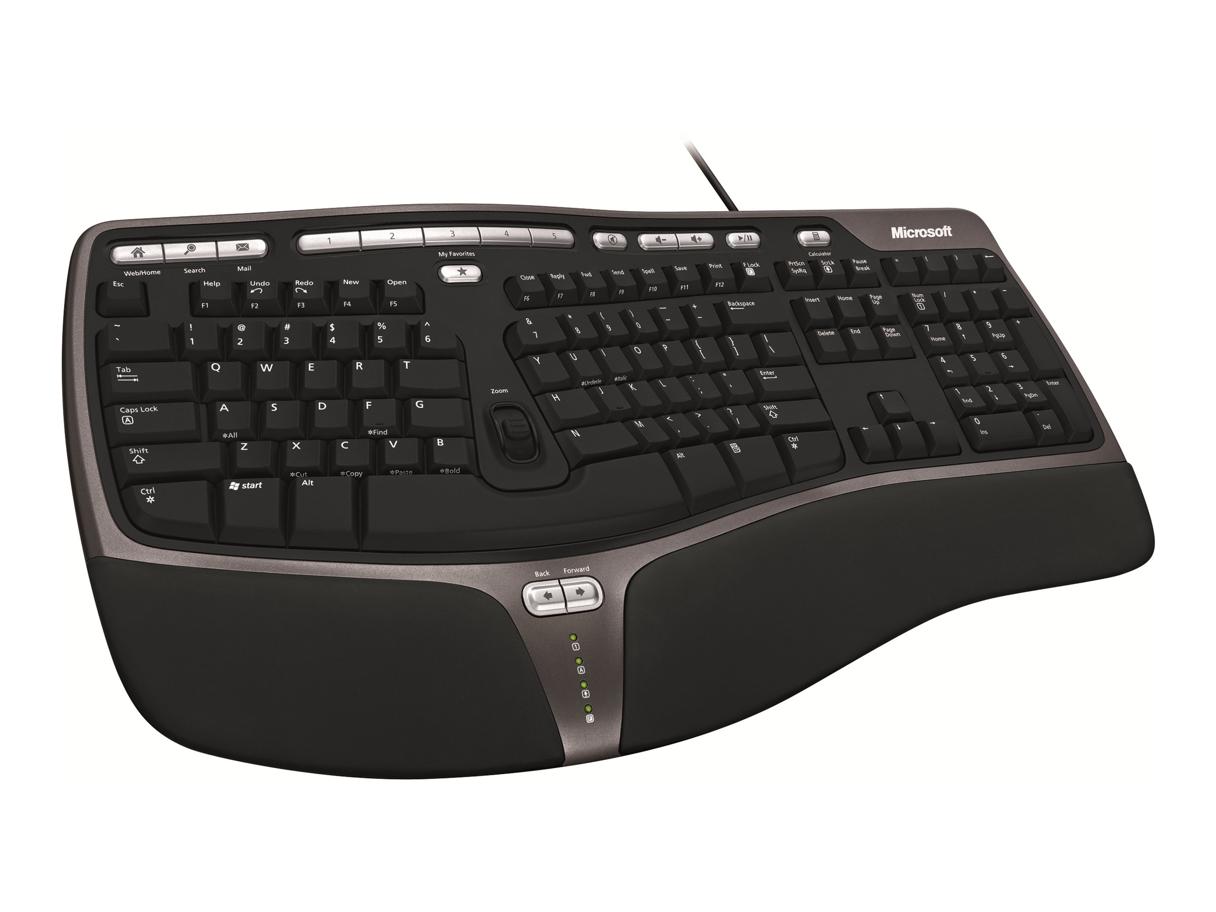 Microsoft Natural Ergonomic Keyboard Clavier Fran Ais