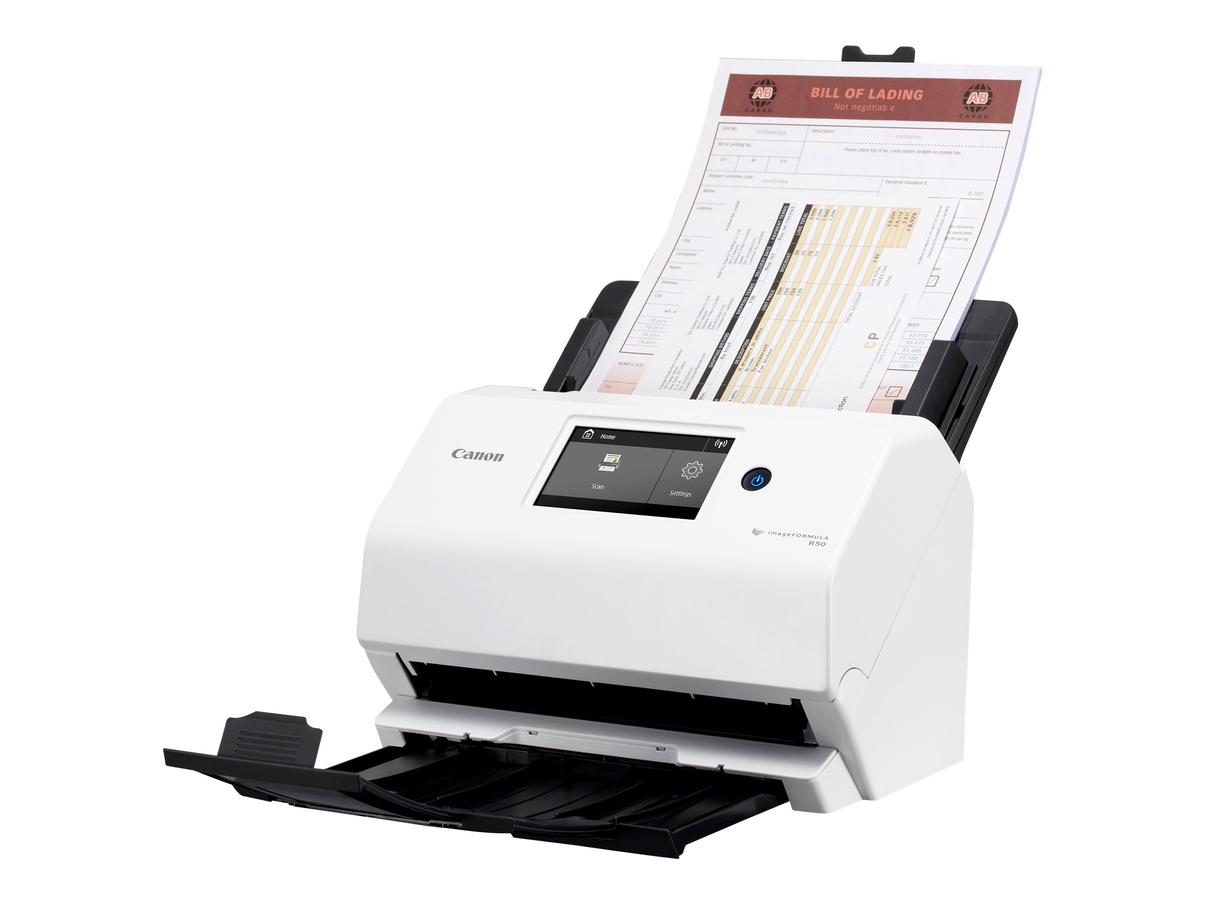 Canon imageFORMULA R50 Office Duplex Document Scanner 4823C001