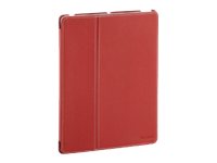 Targus Premium Click-In Case for The new iPad - &Eacute;tui pour tablette Web - twill polyurethane - rouge - pour Apple iPad (3&egrave;me g&eacute;n&eacute;ration) - Targus Premium Click-In Case for The new iPad