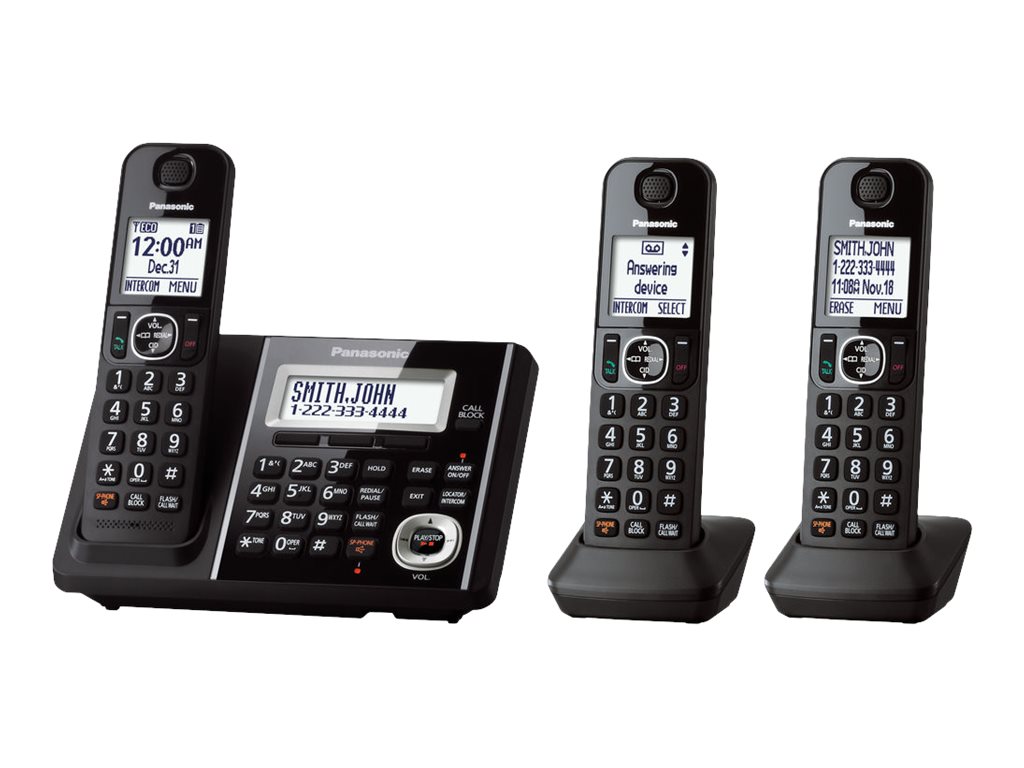 PANASONIC 3HS DUAL KEYPAD KXTGF343CB