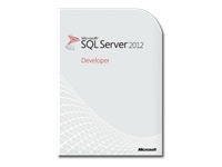Microsoft SQL Server 2012 Developer Edition Complete package - 1 server - DVD - Win - English - Complete package - 1 server - DVD - Win - English