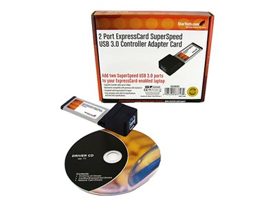 StarTech.com 2 Port ExpressCard SuperSpeed USB 3.0 Card Adapter