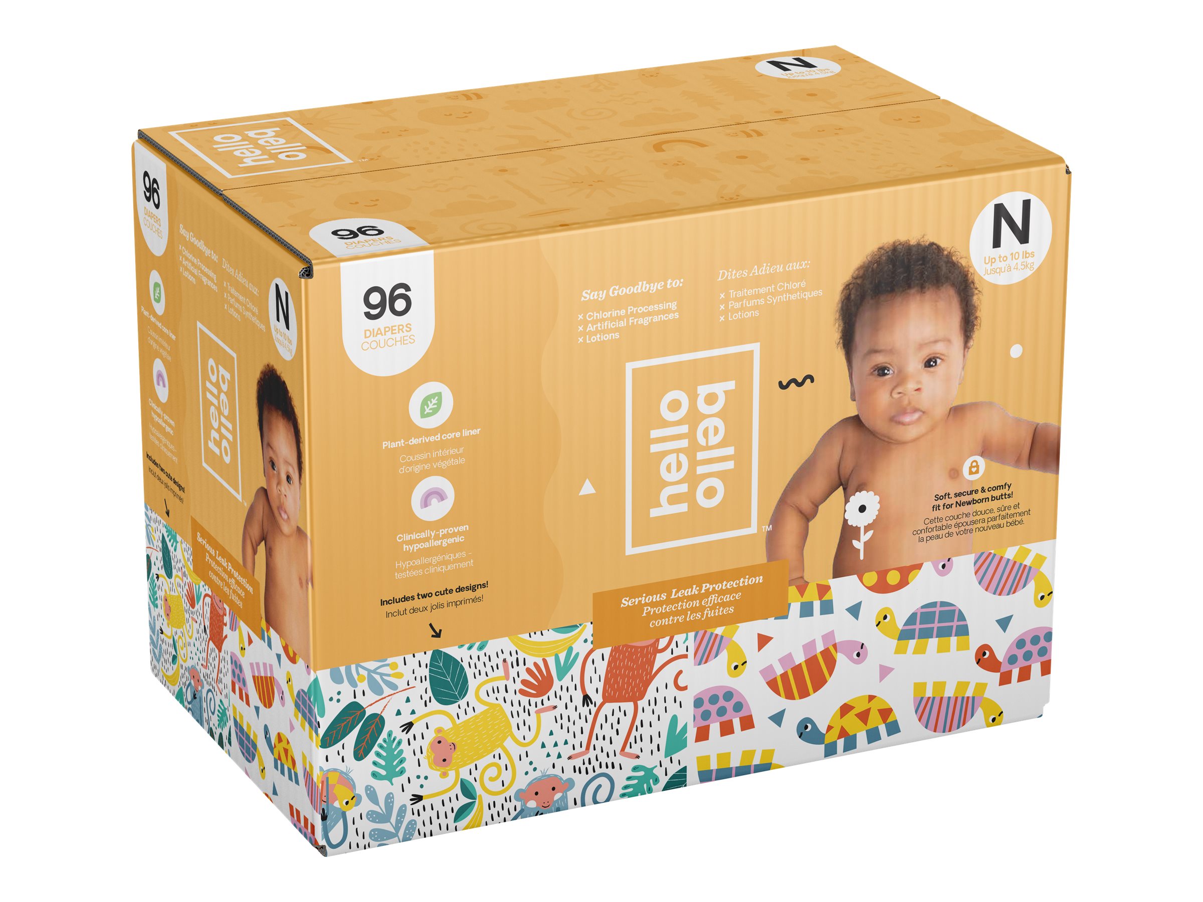 Hello Bello Diapers Monkey/Turtle London Drugs