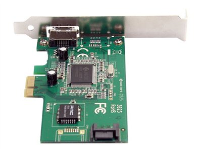 StarTech.com 1 Port eSATA + 1 Port SATA PCI Express SATA Controller Card