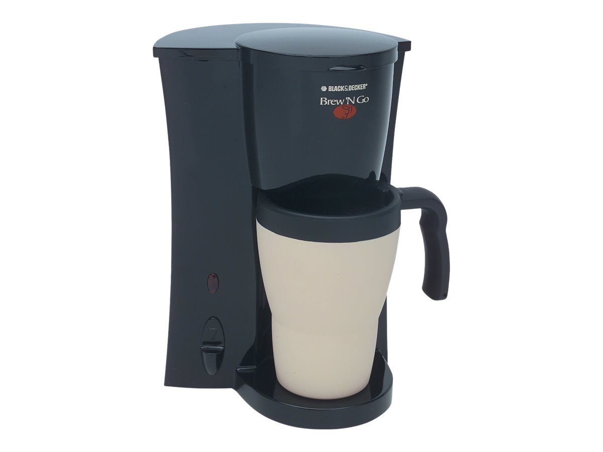 Black + Decker Brew 'n Go Coffee Maker Beige/Black DCM18 London Drugs