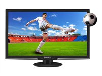 Philips G-line 273G3DHSB - 3D &eacute;cran LED - 27" - 1920 x 1080 FullHD - 300 cd/m2 - 1000:1 - 20000000:1 (dynamique) - 2 ms - 2xHDMI, VGA - noir - avec lunettes 3D &agrave; obturateur actif - Philips G-line 273G3DHSB