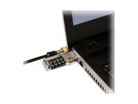 Kensington ClickSafe Master Coded Combo Lock - C&acirc;ble de verrouillage - argent&eacute;(e) - Kensington ClickSafe Master Coded Combo Lock