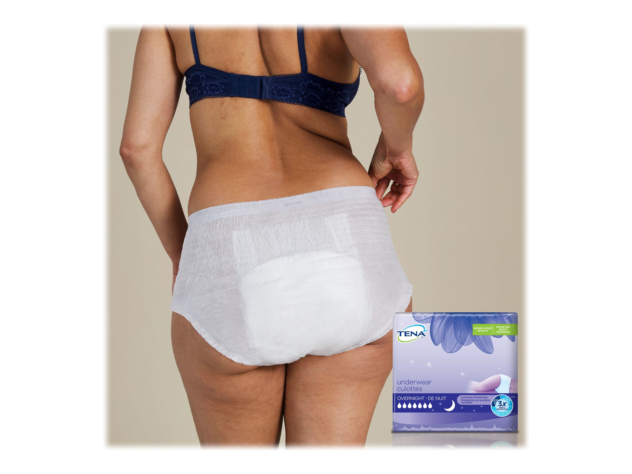 Tena Overnight Underwear Large 11s