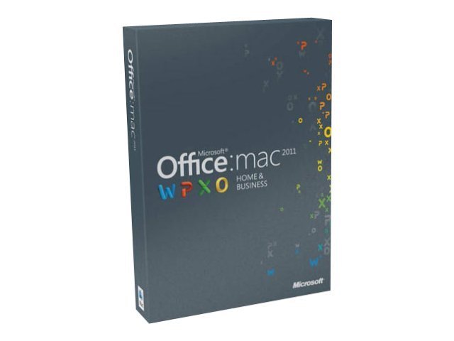 Microsoft OFFICE MAC HOME BUSINESS 1PK 2011 DVD 1PK