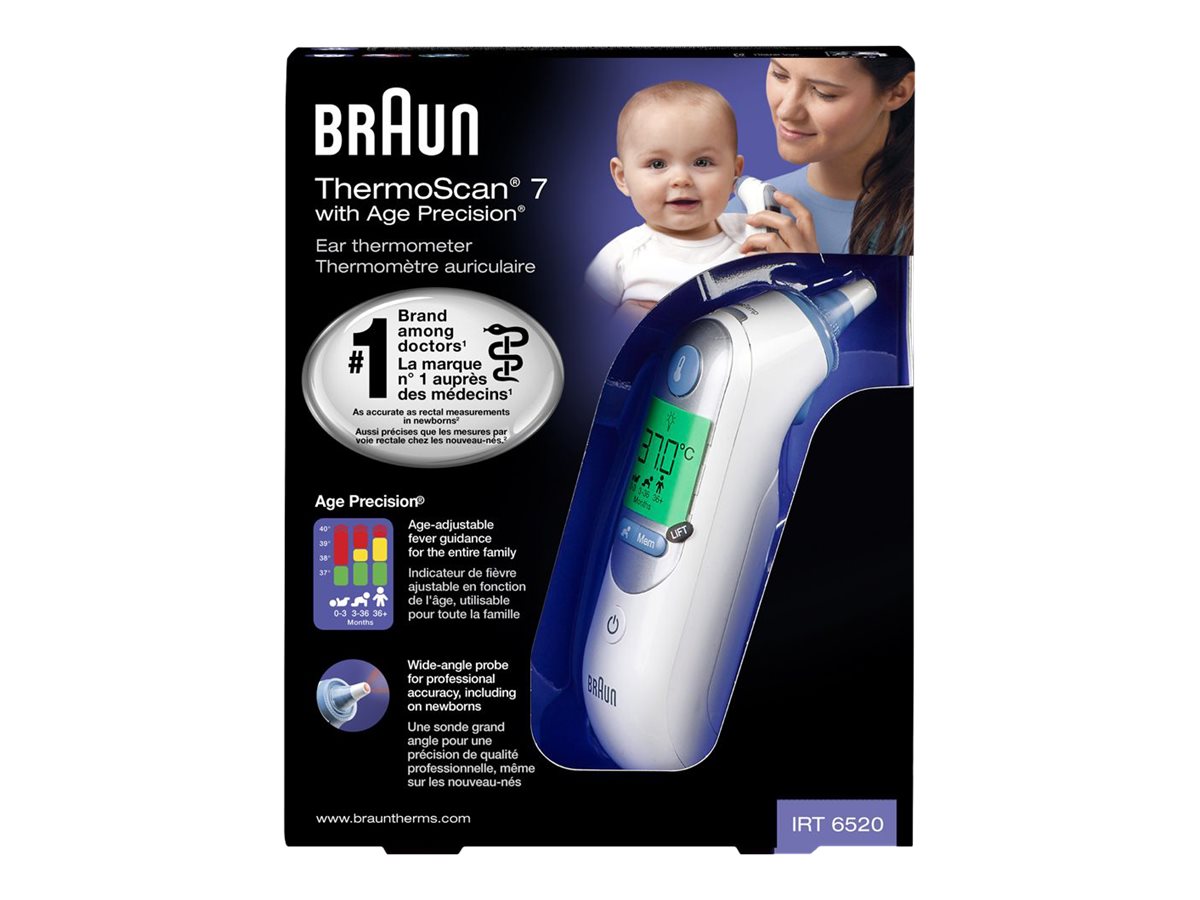 Braun ThermoScan 7 Ear Thermometer IRT6520CA London Drugs