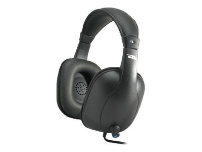 Cyber Acoustics PRO AUDIO STEREO HEADPH ROTARY VOL CONTROL BLACK