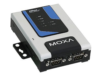 Moxa 2 Ports Rs-232/422/485 12-48V, W/ Adapter