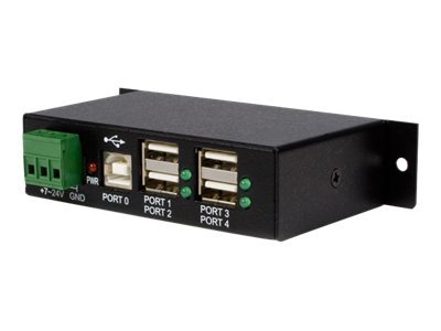 StarTech.com Mountable 4 Port Rugged Industrial USB Hub