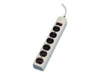 Fellowes Surge suppressor - AC 110 V - 6 output connector(s) - Canada, United States - Surge suppressor - AC 110 V - 6 output connector(s) - Canada, United States