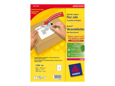 Avery - etiquetas de direcciones - 400 etiqueta(s)