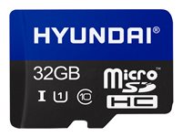 Hyundai - Tarjeta de memoria flash (adaptador microSDHC a SD Incluido) - 32 GB
