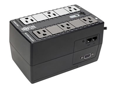 Tripp Lite UPS 350VA 210W 台式电池备用紧凑型 120V DB9 RJ11 PC 50/60Hz - UPS - 210 瓦 - 350 VA