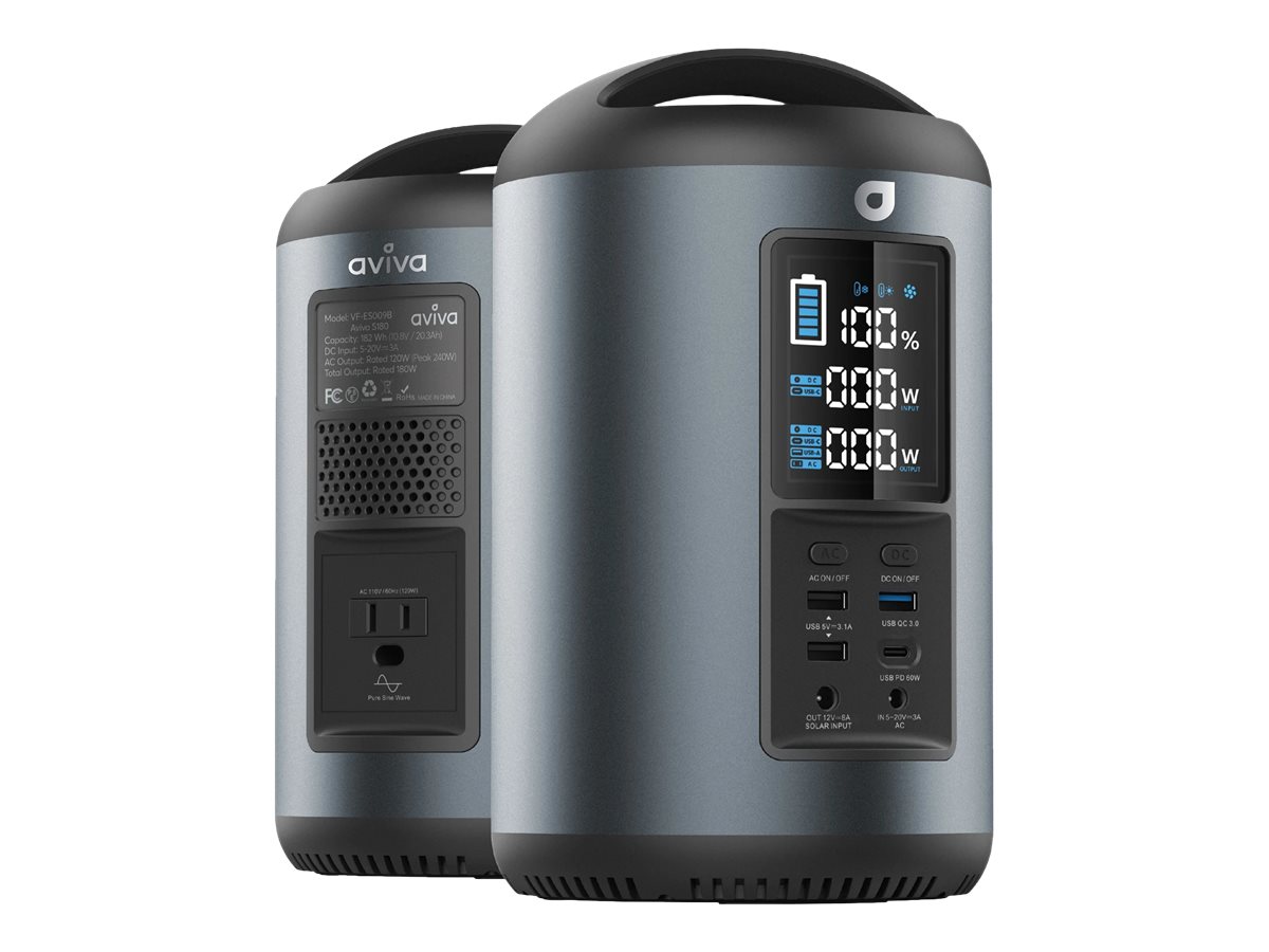 Aviva S180 Portable Power Station VFES009B