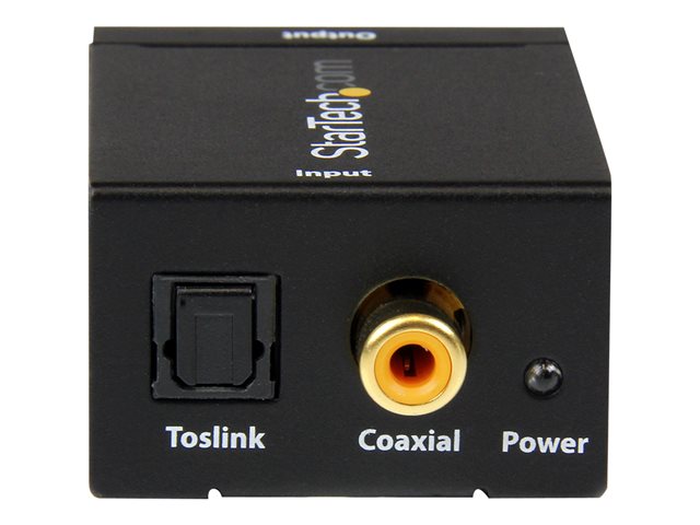 STARTECH.COM  SPDIF Digital Koaxial und Toslink (Optisch) auf Stereo RCA Audio Konverter