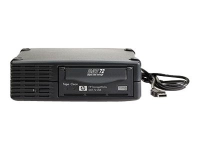 HP StorageWorks DAT 72 USB External Tape Drive