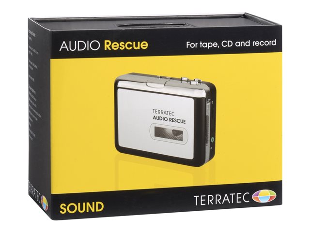 TERRATEC Audio Rescue Digitalisiert Kassetten, CDs und LPs