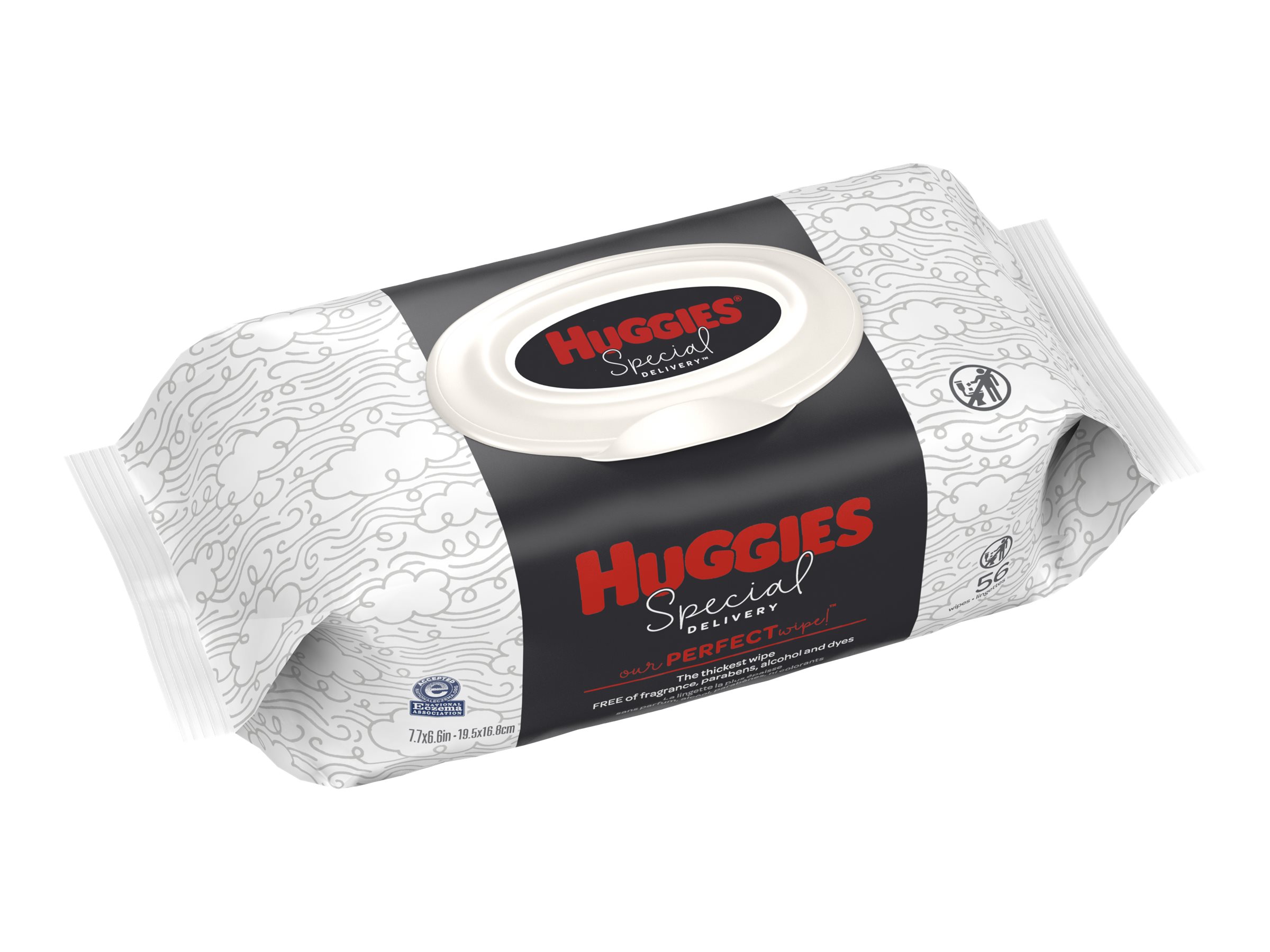 HUGGIES SPECIAL DEL. WIPES 56'S