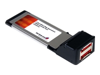 StarTech.com 2 Port SATA 6 Gbps ExpressCard eSATA Controller Card