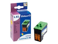 Pelikan L02 - Druckerpatrone (ersetzt Lexmark 10N0026 (#26), Lexmark 10N0227 (#27))