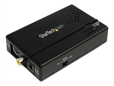 StarTech.com Composite and S-Video to VGA Video Scan Converter
