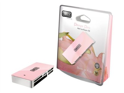 Sweex Multi Card Reader USB Pitaya Pink