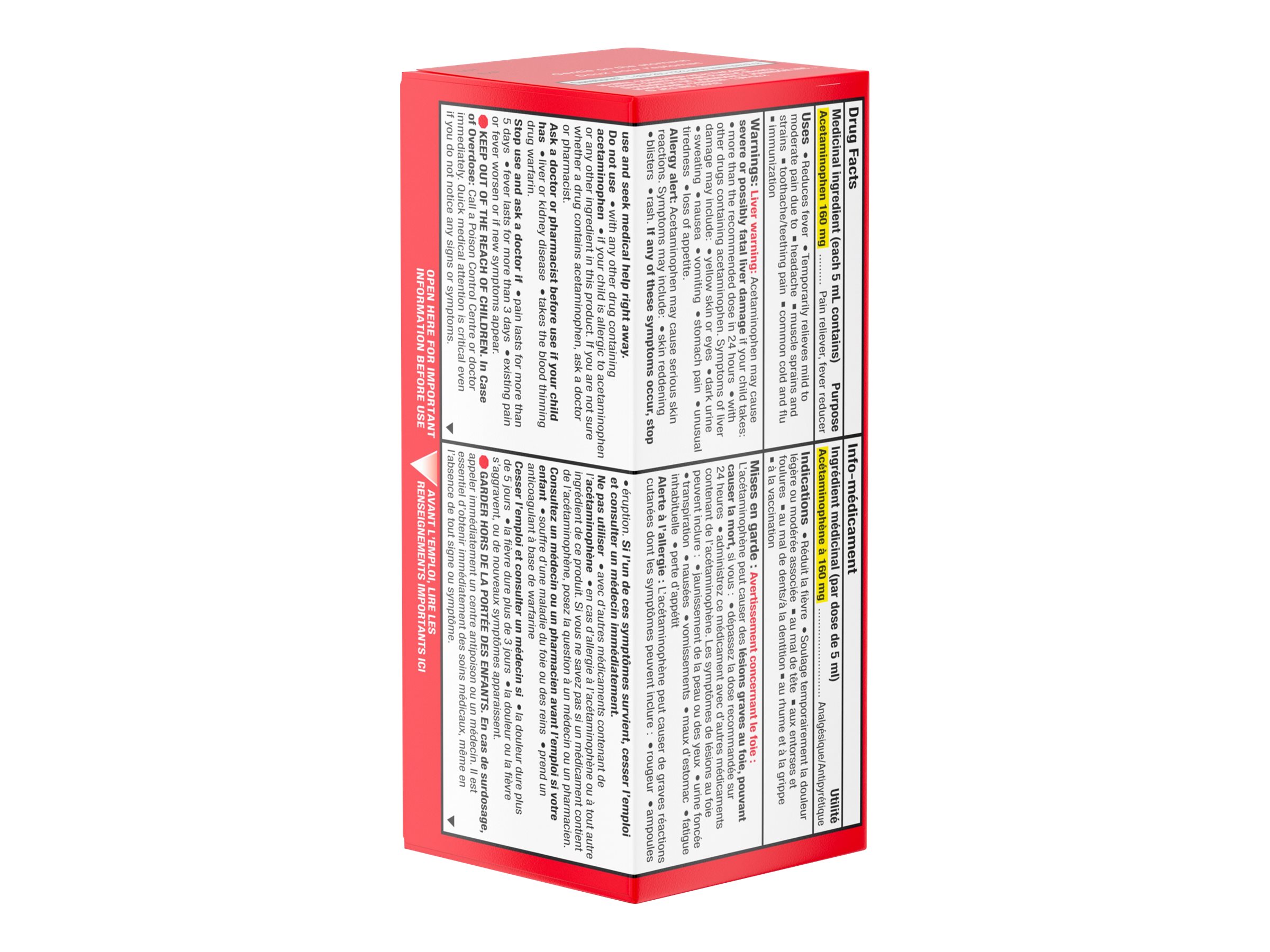 TYLENOL CHILD'S SUSP BERRY 100ML/DYE F