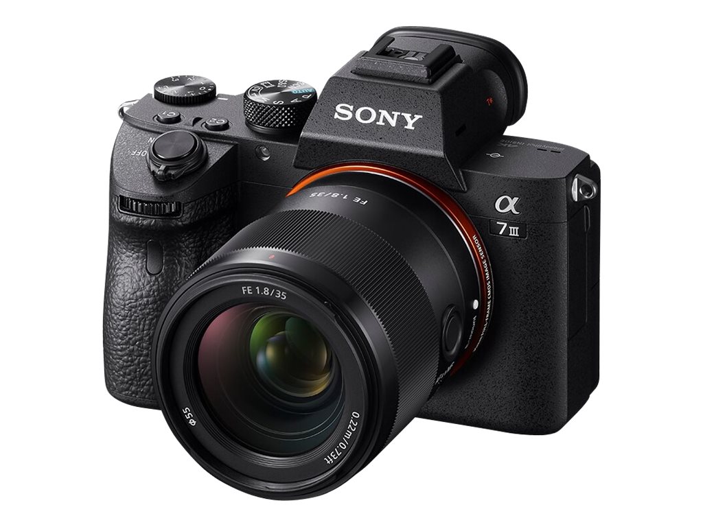 Sony FE 35mm F1.8 Lens - Black - SEL35F18F