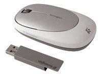Kensington Ci75m Wireless Notebook Mouse - Souris - optique - sans fil, filaire - USB, RF - récepteur sans fil USB