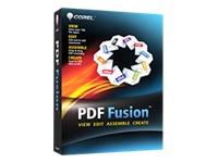 Corel PDF Fusion ( v. 1 ) - complete package - 1 user - DVD ( mini-box ) - Win - English - ( v. 1 ) - complete package - 1 user - DVD ( mini-box ) - Win - English