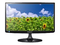 Samsung SyncMaster S19A100N - &Eacute;cran LCD - TFT - r&eacute;tro&eacute;clairage par LED - 18.5" - &eacute;cran large - 1366 x 768 / 60 Hz - 200 cd/m2 - 600:1 - 5000000:1 (dynamique) - 5 ms - 0.3 mm - VGA - noir ultra brillant - Samsung SyncMaster S19A100N