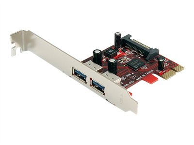 StarTech.com 2 Port SuperSpeed USB 3.0 PCI Express Card with SATA Power