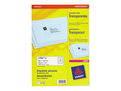Avery - etiquetas de direcciones - 400 etiqueta(s)