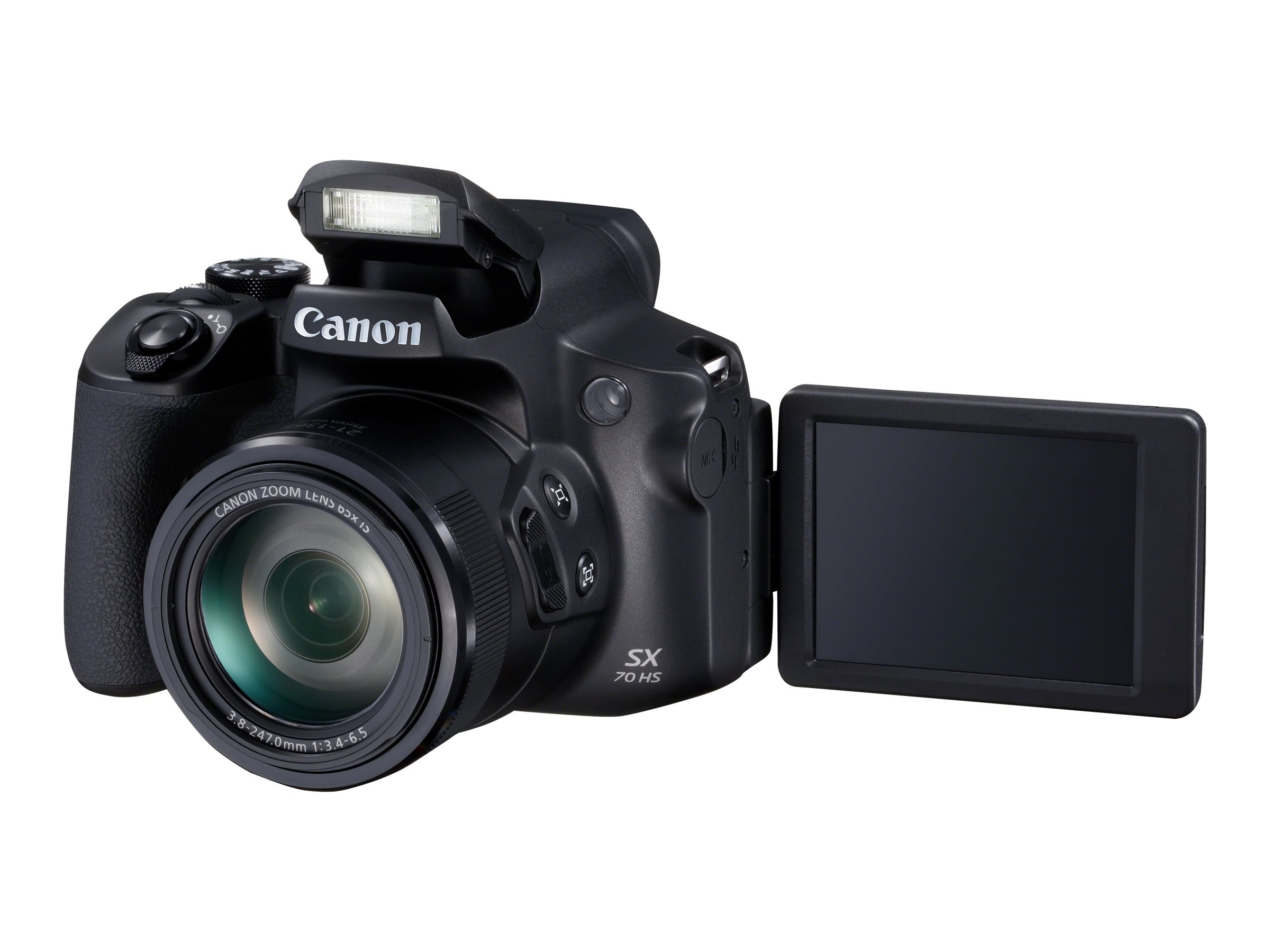Canon Powershot SX70 HS Camera - Black - 3071C001