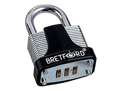 Brettford COMBINATION PADLOCK RESETTABLE
