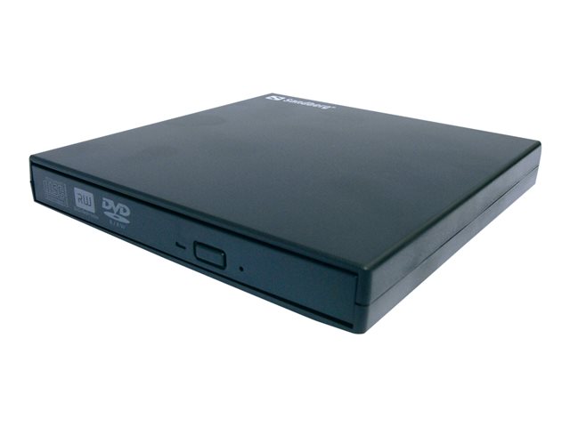 SANDBERG USB Mini DVD Brenner extern, schwarz