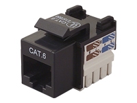 Belkin Modular insert - RJ-45 - black (pack of 10 ) - Modular insert - RJ-45 - black (pack of 10 )