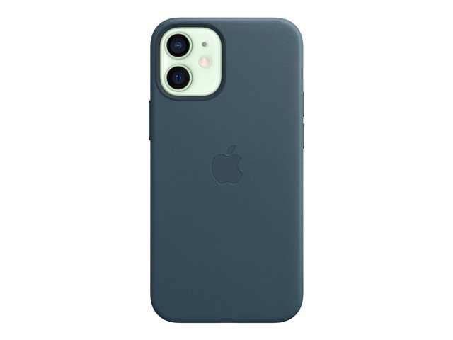 APPLE iPhone 12 mini Leather Case with MagSafe - Baltic Blue