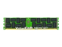 Kingston ValueRAM Memory - 4 GB - DIMM 240-pin - DDR3 - 1066 MHz / PC3-8500 - CL7 - 1.5 V - registered - ECC - for ASUS P7F, RS100; SUPERMICRO X8DT6, X8DTG; SuperBlade SBI-7126; Tyan S7012, S7016 - Memory - 4 GB - DIMM 240-pin - DDR3 - 1066 MHz / PC3-8500 - CL7 - 1.5 V - registered - ECC - for ASUS P7F, RS100; SUPERMICRO X8DT6, X8DTG; SuperBlade SBI-7126; Tyan S7012, S7016
