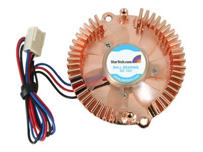 StarTech.com Copper Universal VGA Cooler Fan w/ Heatsink and TX3 Connector