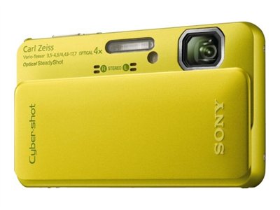 Sony DSCTX10G DIGTLCAM 16MPIX 4X 3.0 TCHSCREEN 1080 GRN