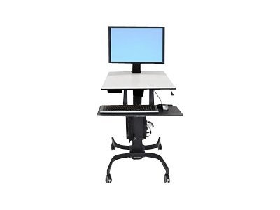 Ergotron Workfit-C Sgl Hd Sit-Stnd Ws Bottom Of Fo