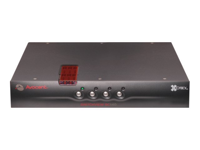 Avocent SWITCHVIEW SC 1X4 PS/2 USB VGA INTRUSION DETECT