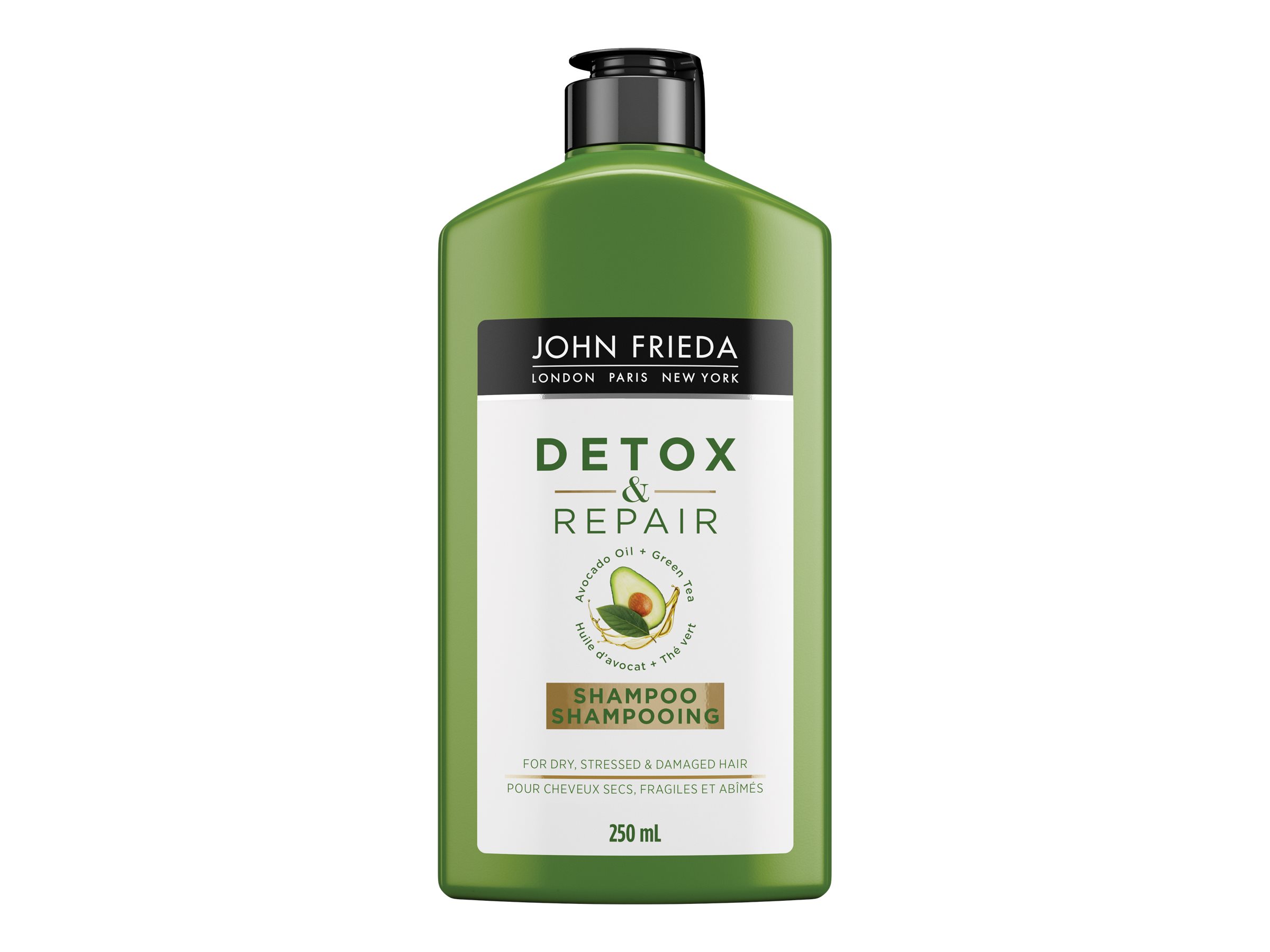 John Frieda Detox & Repair Shampoo Avocado Oil + Green Tea 250ml