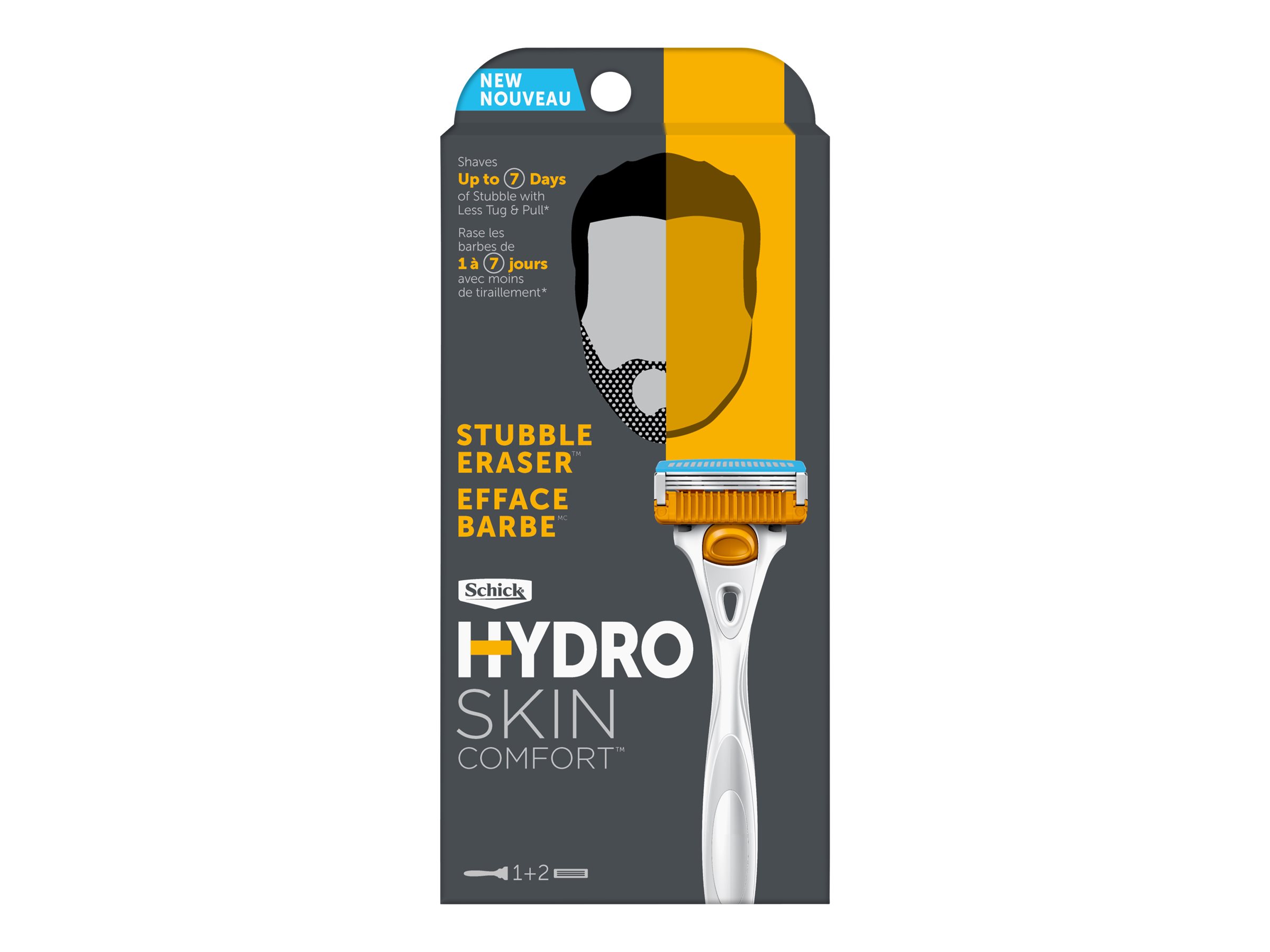 schick hydro skin comfort stubble eraser razor