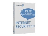 F-Secure Internet Security 2011 - Contrat d'abonnement ( 1 an ) - 3 ordinateurs - Win